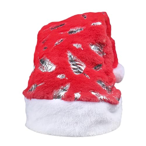 CARISSETT Weihnachtliche Kopfbedeckung, dicker Plüsch für die Feiertage, Geweih-Outfits für Cosplay, Weihnachtsmannmütze CARISSETT Weihnachtliche Kopfbedeckung, dicker Plüsch für die Feiertage, Geweih-Outfits für Cosplay, Weihnachtsmannmütze von CARISSETT