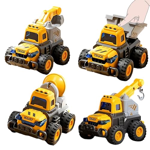 CARLORBO Bagger Spielzeug ab 3 Jahre - LKW Auto Spielzeug - Drücken und Los Baufahrzeug Traktor Sandkasten Kran Spielzeugautos ab 2 3 Jahre Junge Mädchen Baustellenfahrzeuge Kinder CARLORBO Bagger Spielzeug ab 3 Jahre - LKW Auto Spielzeug - Drücken und Los Baufahrzeug Traktor Sandkasten Kran Spielzeugautos ab 2 3 Jahre Junge Mädchen Baustellenfahrzeuge Kinder von CARLORBO