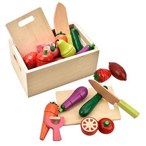 CARLORBO Spielzeug-Lebensmittel Spiellebensmittel Obst und Gemüse Sortiment im Aufbewahrungsbox Küchenspielzeug Spielzeug für Jungen mädchen 2 3 4 5 Jahre CARLORBO Spielzeug-Lebensmittel Spiellebensmittel Obst und Gemüse Sortiment im Aufbewahrungsbox Küchenspielzeug Spielzeug für Jungen mädchen 2 3 4 5 Jahre von CARLORBO