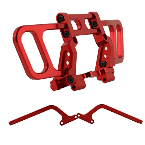 CARMIN FrontstoßStange Metall für Axial Wraith Spawn 1/10 RC Crawler Car Upgrades Teile ZubehöR,Rot CARMIN FrontstoßStange Metall für Axial Wraith Spawn 1/10 RC Crawler Car Upgrades Teile ZubehöR,Rot von CARMIN