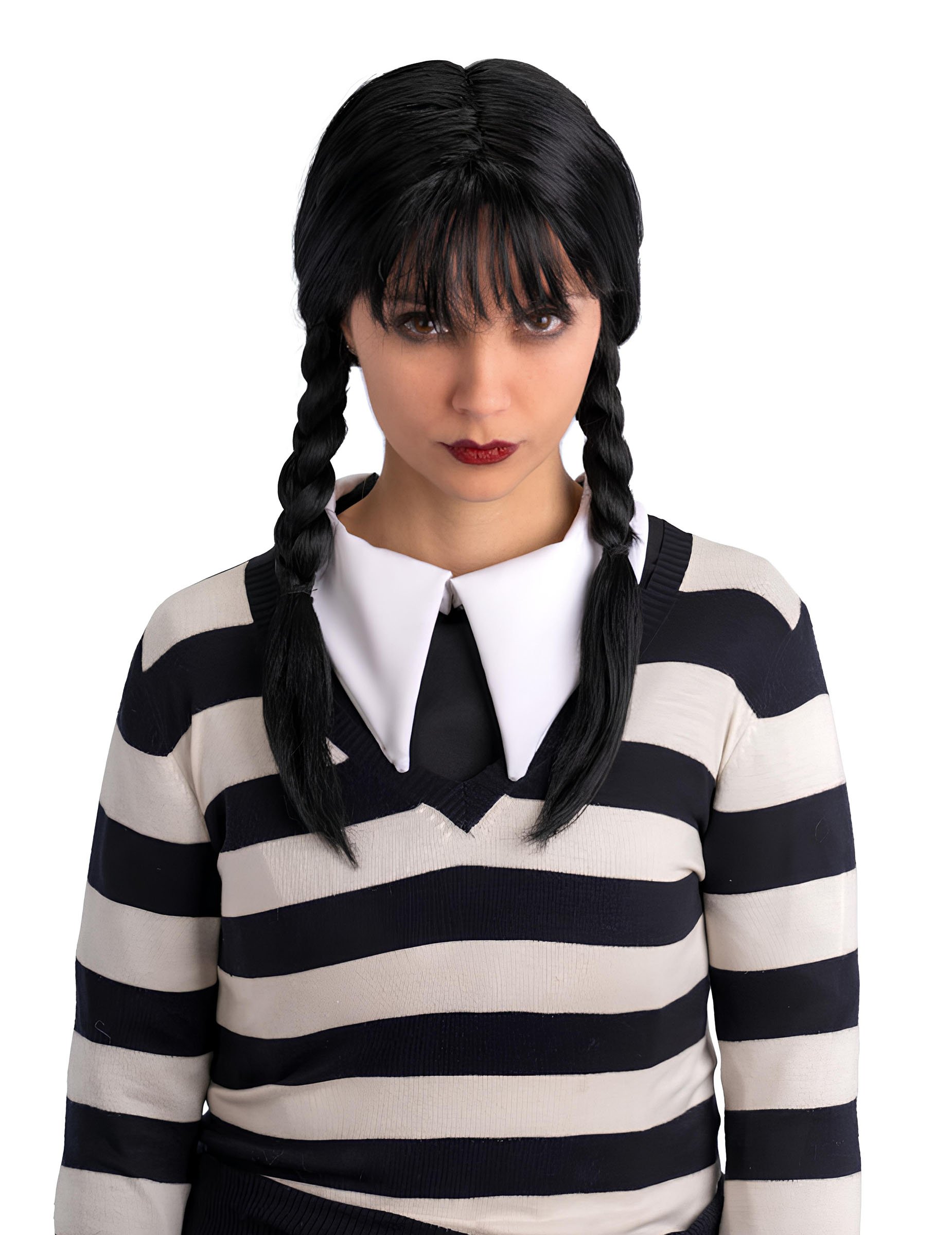 Gothic-Perücke Kostümaccessoire schwarz Gothic-Perücke Kostümaccessoire schwarz von CARNIVAL TOYS