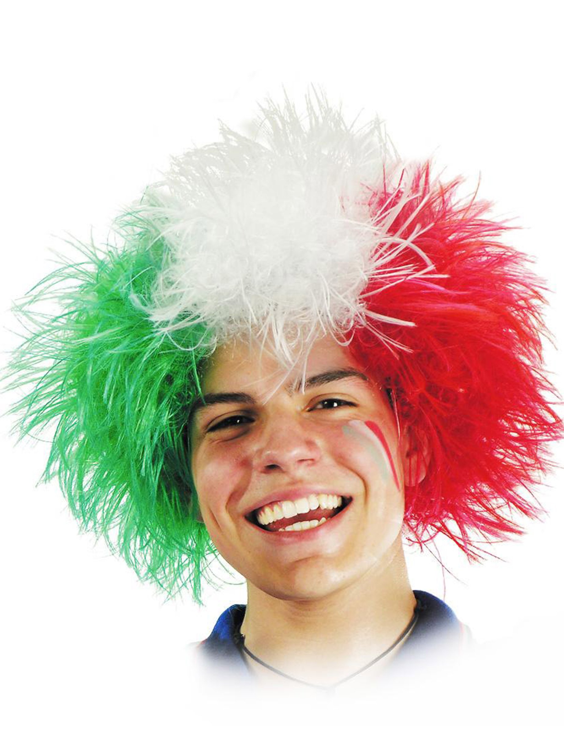 Italien-Perücke Italien-Fanartikel Italien-Perücke Italien-Fanartikel von CARNIVAL TOYS