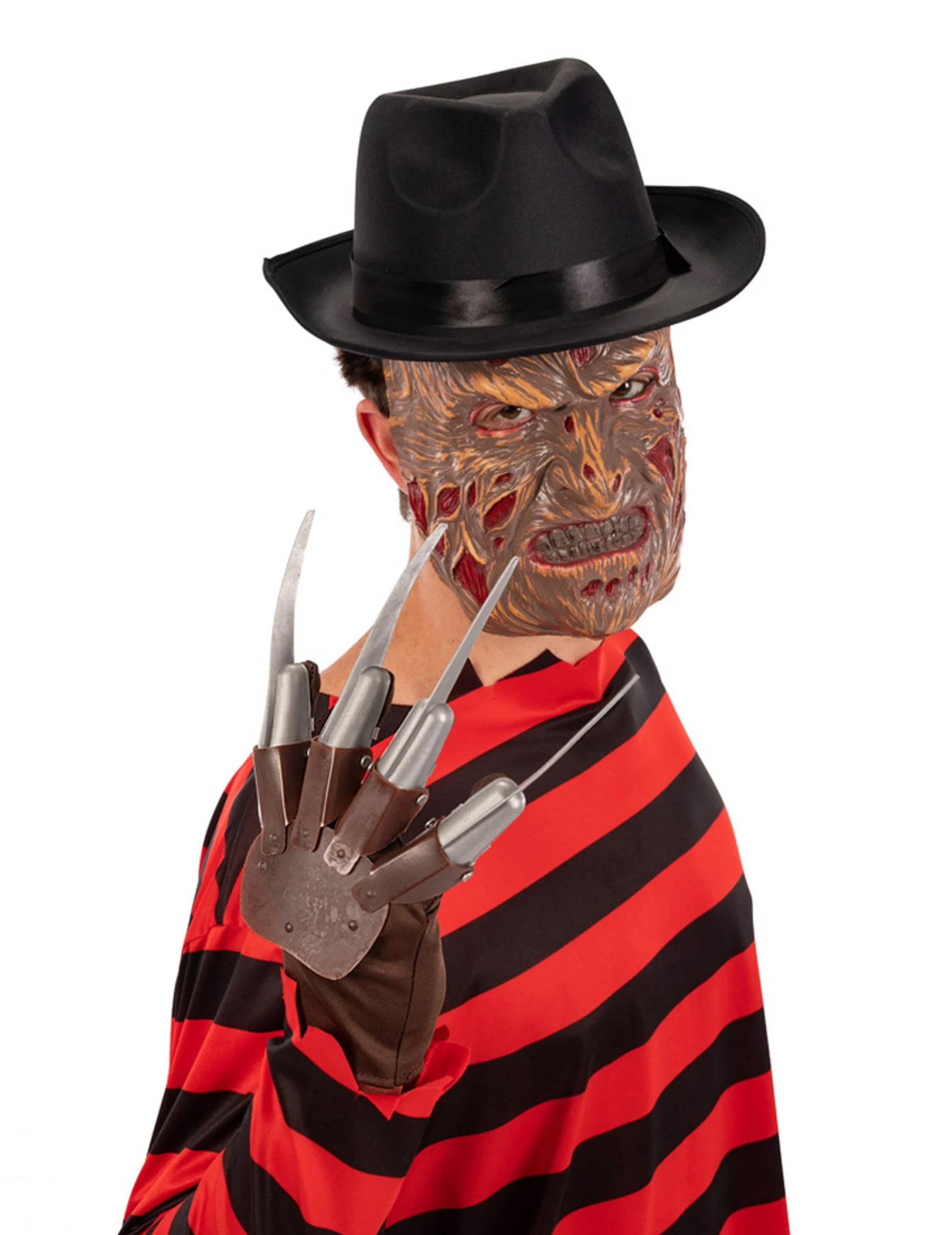 Klauen-Handschuh für Erwachsene Halloween-Accessoire braun-silber Klauen-Handschuh für Erwachsene Halloween-Accessoire braun-silber von CARNIVAL TOYS