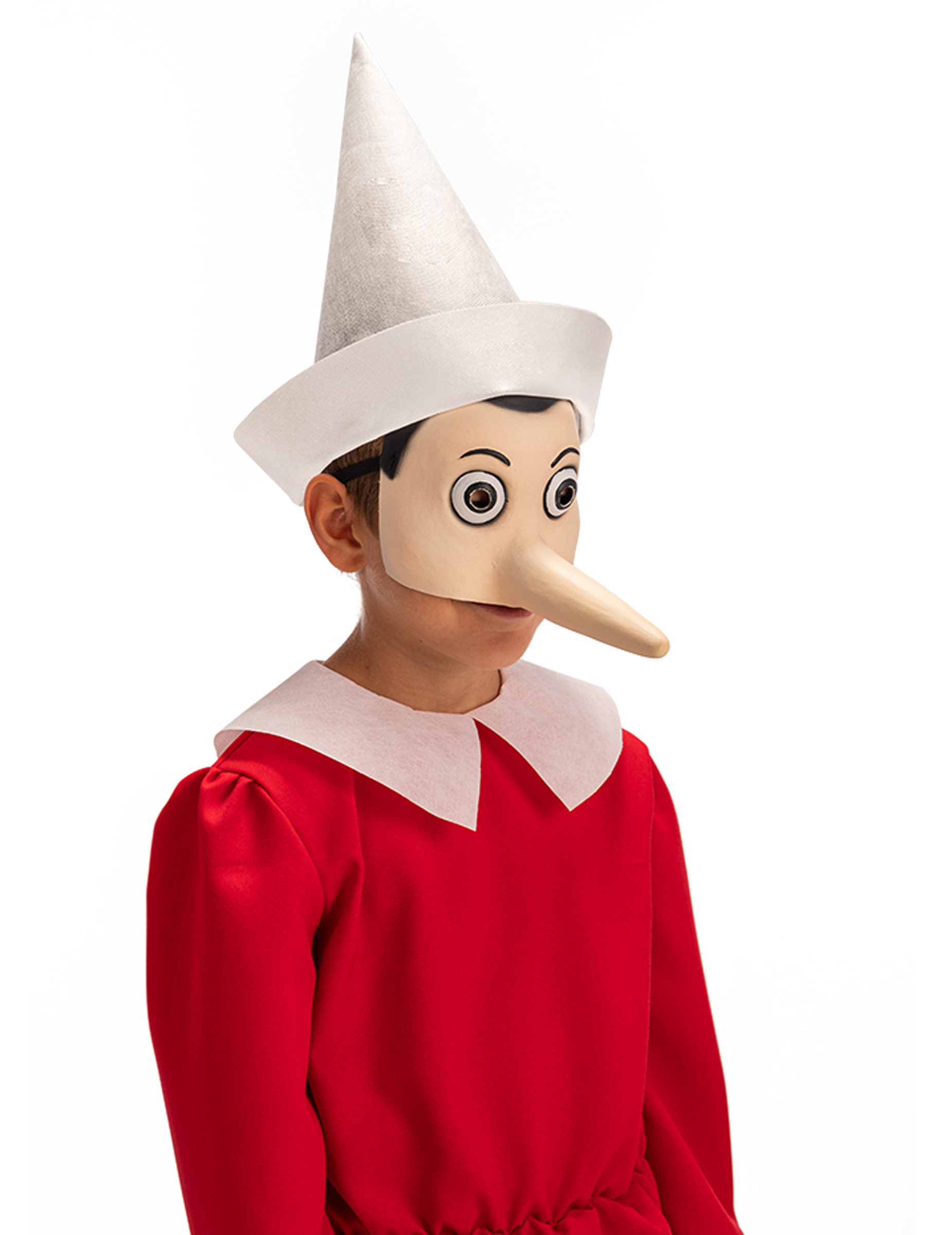 Pinocchio-Augenmaske für Erwachsene Faschingsmaske beige Pinocchio-Augenmaske für Erwachsene Faschingsmaske beige von CARNIVAL TOYS