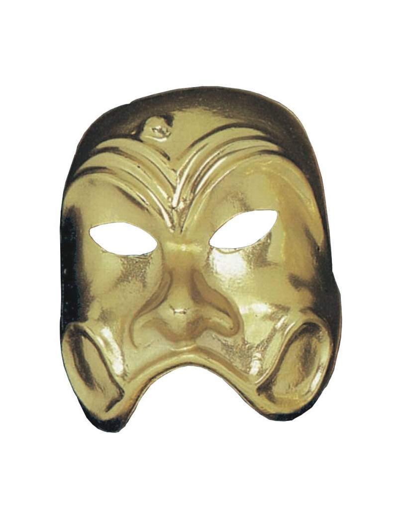 Theatermaske gold von CARNIVAL TOYS