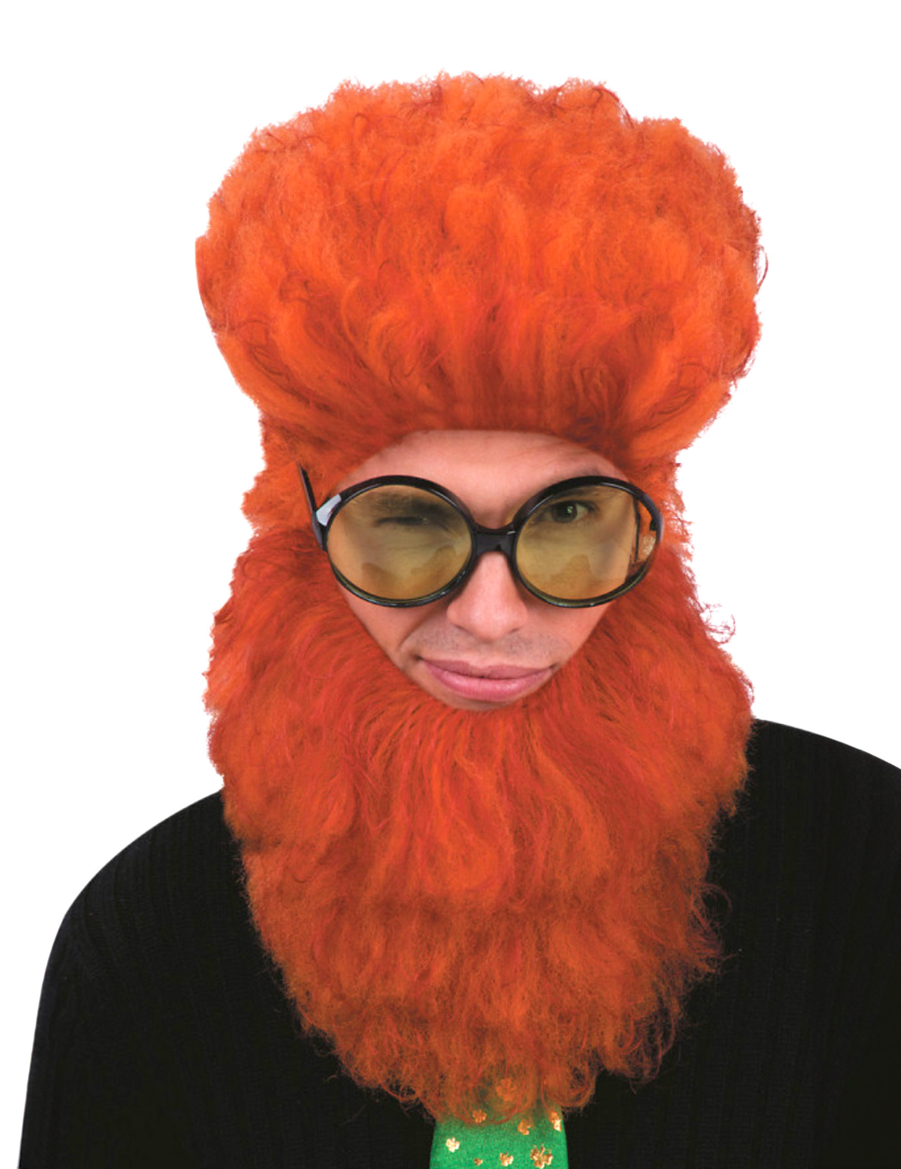 Voluminöser St. Patrick's Day Bart Koboldbart orange Voluminöser St. Patrick's Day Bart Koboldbart orange von CARNIVAL TOYS