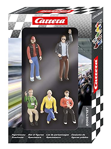 Carrera 20021127 Figurensatz, Audience Slot Car Racing Zubehör Accessory, Vorlackiert, S von Carrera