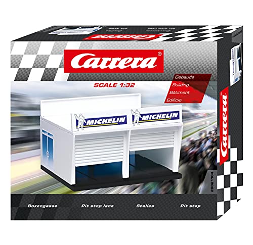 Carrera 20021104 - Gebäude & Figuren Boxengasse von Carrera