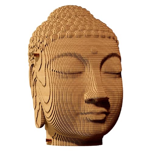 CARTONIC 3D-Puzzle-Set – Buddha – 3D-Puzzle aus Karton – Der Karton verwandelt sich in eine Figur in eine Relief – alle Altersgruppen – 79 Stück Cardboard 3D Jigsaw Puzzle CARTONIC 3D-Puzzle-Set – Buddha – 3D-Puzzle aus Karton – Der Karton verwandelt sich in eine Figur in eine Relief – alle Altersgruppen – 79 Stück Cardboard 3D Jigsaw Puzzle von CARTONIC