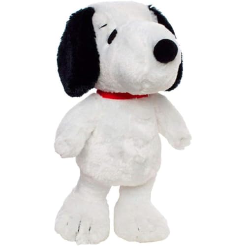 CARTOON Plüschtier Snupy Charlie Brown 30 cm mit Haken für Kinder aus weichem Polyester von CARTOON