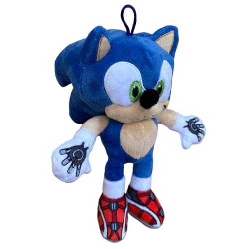 CARTOON Sonic Prime Igel Überschall-Plüschtier, weich, Spielzeug für Kinder (20 cm) von CARTOON