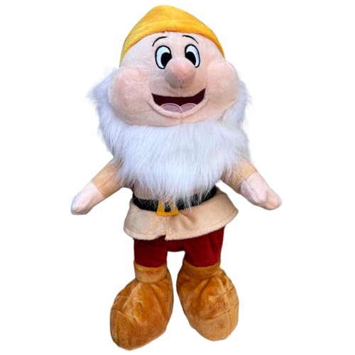 Disney Eolo Plüschfigur Schneewittchen und die sieben Zwerge 30 cm aus 100% recyceltem Polyester von CARTOON