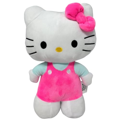 Hello Kitty Plüschfigur 34 cm aus 100% weichem Polyester (Rosa) von CARTOON