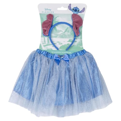 Stitch Disney 2-teiliges Haarreif mit Ohren Tüllrock Verkleidung für Kinder Stitch Disney 2-teiliges Haarreif mit Ohren Tüllrock Verkleidung für Kinder von CARTOON