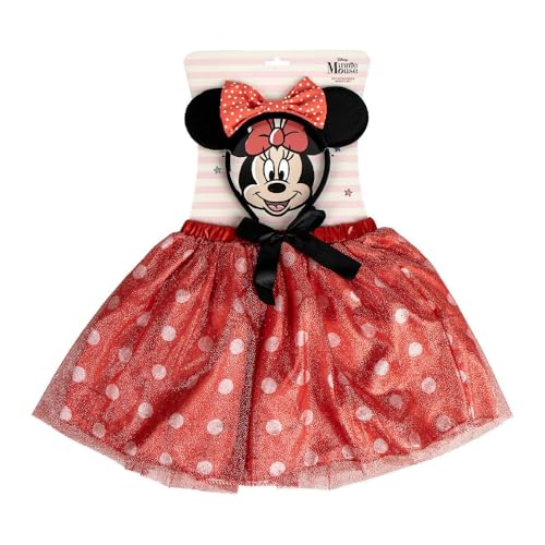 Zubehör-Set Minnie Disney 2 Stück Haarreif mit Schleife Tüllrock gepunktet Verkleidung für Kinder Zubehör-Set Minnie Disney 2 Stück Haarreif mit Schleife Tüllrock gepunktet Verkleidung für Kinder von CARTOON