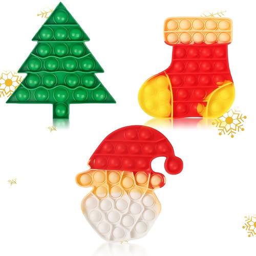 8 Pack Christmas Pop Poppet It Fidget Toys Set - Santa Set, Heiligabend Box Party Tasche Strumpffüller für Kinder Geschenke für Jungen Mädchen Baby Xmas Popit Sensorisches Spielzeug 2025 8 Pack Christmas Pop Poppet It Fidget Toys Set - Santa Set, Heiligabend Box Party Tasche Strumpffüller für Kinder Geschenke für Jungen Mädchen Baby Xmas Popit Sensorisches Spielzeug 2025 von CARxlythic