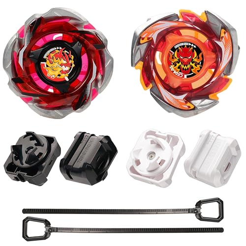 Gyros Kreisel Set, 4D Metall Fusion Kampf Kreisel, Mit Battling LauncherGeschenkSet,JugendkampfspieleWettbewerbsspielzeug,Kreiselspielzeug für Kinder Battle Tops Battling Kinder ab 6 Jahren Gyros Kreisel Set, 4D Metall Fusion Kampf Kreisel, Mit Battling LauncherGeschenkSet,JugendkampfspieleWettbewerbsspielzeug,Kreiselspielzeug für Kinder Battle Tops Battling Kinder ab 6 Jahren von CARxlythic