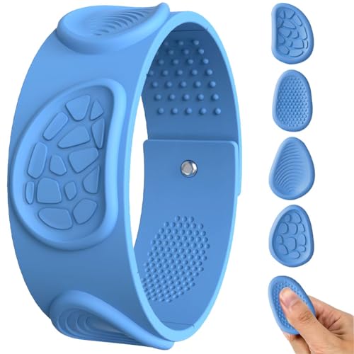 Sensory Stones Armringe Fidget Toys , Stressabbau Sensorik Spielzeug Anti Stress Spielzeug, Sensory Toys Für Stress, Angst, Adhs & Autismus (C) von CARxlythic