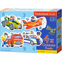 CASTORLAND B-005055 Kinderpuzzle 3+4+6+9 Teile Exciting Jobs CASTORLAND B-005055 Kinderpuzzle 3+4+6+9 Teile Exciting Jobs von CASTORLAND