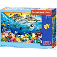 CASTORLAND B-018468 the Tropics Puzzle 180 Teile [44 Dolphins CASTORLAND B-018468 the Tropics Puzzle 180 Teile [44 Dolphins von CASTORLAND