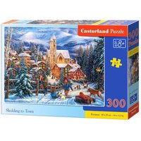 CASTORLAND B-030194 Puzzle 300 Teile Sledding in Town CASTORLAND B-030194 Puzzle 300 Teile Sledding in Town von CASTORLAND