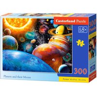 CASTORLAND B-030262 Puzzle 300 Teile Planets and their Moons von CASTORLAND