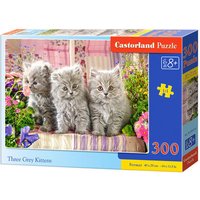 CASTORLAND B-030330 Three Grey Kittens, Puzzle 300 Teile CASTORLAND B-030330 Three Grey Kittens, Puzzle 300 Teile von CASTORLAND
