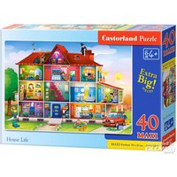 CASTORLAND B-040346-1 House Life, Puzzle 40 Teile [44 CASTORLAND B-040346-1 House Life, Puzzle 40 Teile [44 von CASTORLAND