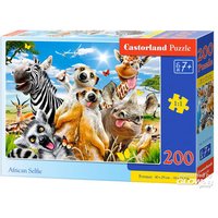 CASTORLAND B-222148 African Selfie Puzzle 200 Teile [44 von CASTORLAND