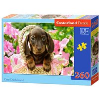CASTORLAND B-27514-1 Cute Dachshund, Puzzle 260 Teile CASTORLAND B-27514-1 Cute Dachshund, Puzzle 260 Teile von CASTORLAND