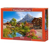 CASTORLAND B-52363 Puzzle 500 Teile Kandersteg, Switzerland von CASTORLAND