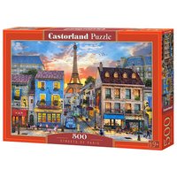CASTORLAND B-52684 Puzzle 500 Teile Streets of Paris von CASTORLAND