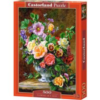 CASTORLAND B-52868 Flowers in a Vase, Puzzle 500 Teile von CASTORLAND