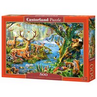 CASTORLAND B-52929 Forest Life, Puzzle 500 Teile von CASTORLAND