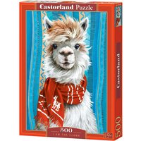 CASTORLAND B-53308 Puzzle 500 Teile, I am the Llama, von CASTORLAND