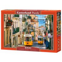 CASTORLAND C-104260-2 Lisbon Trams,Portugal, Puzzle 1000 Teile von CASTORLAND