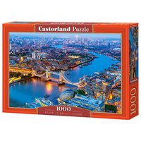 CASTORLAND C-104291-2 Aerial View of London, Puzzle 1000 Teile CASTORLAND C-104291-2 Aerial View of London, Puzzle 1000 Teile von CASTORLAND