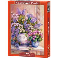 CASTORLAND C-151653-2 Puzzle 1500 Teile Lilac Flowers von CASTORLAND