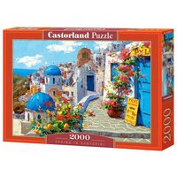 CASTORLAND C-200603-2 Spring in Santorini, Puzzle 2000 Teile von CASTORLAND