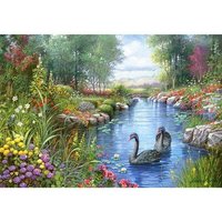 Castorland C-151042-2 Black Swans,Andres Orpinas,Puzzle 1500 T von CASTORLAND