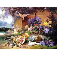 Castorland C-200276-2 Elegant Still Life w.Flowers,E.Bidau,Puz von CASTORLAND