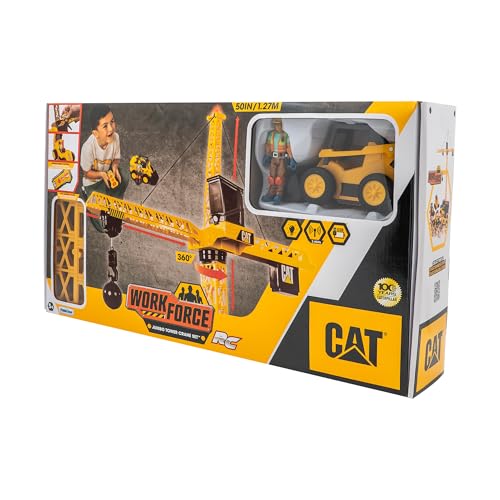 CAT Workforce Jumbo Tower Crane Set RC von CAT TOYS