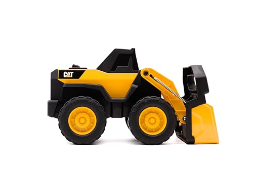 Cat Kompaktstahl Radlader – 30 cm Bausteel Spielzeug mit echt funktionsfähigem Laderarm und langlebigen Stahlteilen – Ideal für realistisches Baustellenspiel – Ab 3 Jahren Cat Kompaktstahl Radlader – 30 cm Bausteel Spielzeug mit echt funktionsfähigem Laderarm und langlebigen Stahlteilen – Ideal für realistisches Baustellenspiel – Ab 3 Jahren von CAT TOYS