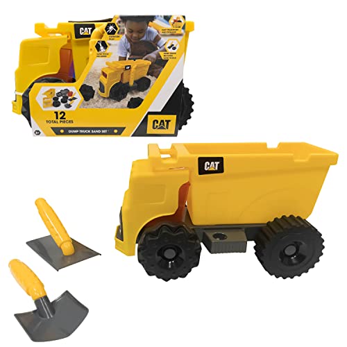 Cat Strandwagen zerlegbar. Tauchen Sie EIN in das Abenteuer mit dem Cat-Strandwagen! Inklusive 10 Zubehörteilen zum Formen, Formen, Graben und Transportieren von Sand. Ab 3 Jahren. von Caterpillar