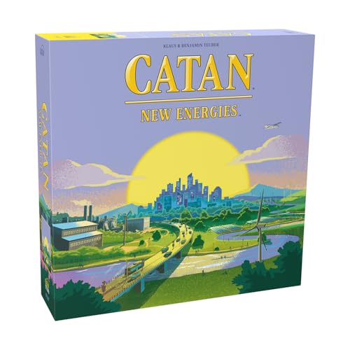 CATAN New Energies Brettspiel – Nachhaltige Ressourcen & Strategie, klassisches Gameplay mit modernem Twist! Familienspiel für Kinder und Erwachsene, ab 14 Jahren, 3–4 Spieler, 90 Minuten Spielzeit, CATAN New Energies Brettspiel – Nachhaltige Ressourcen & Strategie, klassisches Gameplay mit modernem Twist! Familienspiel für Kinder und Erwachsene, ab 14 Jahren, 3–4 Spieler, 90 Minuten Spielzeit, von CATAN