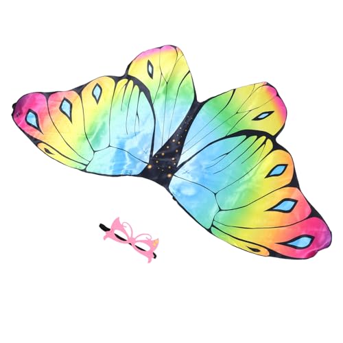 CATIEBYE Schmetterlingsflügel-umhang Für Damen Feenflügel Für Damen Teenager-flügel Feen-partyzubehör Kleid Performance-zubehör CATIEBYE Schmetterlingsflügel-umhang Für Damen Feenflügel Für Damen Teenager-flügel Feen-partyzubehör Kleid Performance-zubehör von CATIEBYE