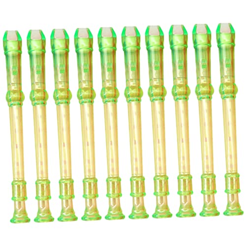 CATIEBYE 10 Stück Teiliges Kinderklarinetten Anfänger Blasinstrument für Junge Mädchen Musikinstrument für Frühkindliche Zufällige Farben Zufällige Farbe Zufällige Farbe von CATIEBYE