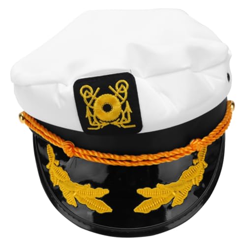 CATIEBYE 1Stück Verstellbare Matrosenmütze für Unisex Kapitänshut für Cosplay und Partys Perfektes Kostümzubehör als für Freunde und Familie CATIEBYE 1Stück Verstellbare Matrosenmütze für Unisex Kapitänshut für Cosplay und Partys Perfektes Kostümzubehör als für Freunde und Familie von CATIEBYE