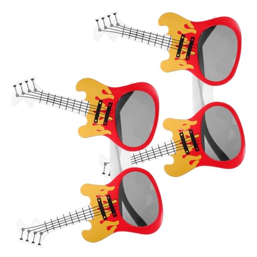 CATIEBYE 2Paare Gitarrenförmige Partybrillen Foto Requisiten für Musikfestivals Geburtstagsfeiern Kostümbälle Langlebig Auffällig für Unvergessliche CATIEBYE 2Paare Gitarrenförmige Partybrillen Foto Requisiten für Musikfestivals Geburtstagsfeiern Kostümbälle Langlebig Auffällig für Unvergessliche von CATIEBYE