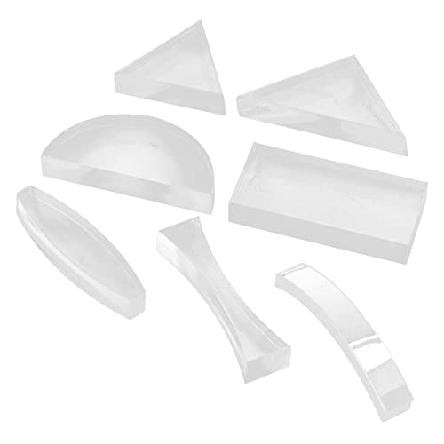 CATIEBYE Pädagogisches Physik-set 7-teilig Optische Glaslinsen Konkav-konvex Für Naturwissenschaftliche Klassenzimmer Lernen Zu Hause CATIEBYE Pädagogisches Physik-set 7-teilig Optische Glaslinsen Konkav-konvex Für Naturwissenschaftliche Klassenzimmer Lernen Zu Hause von CATIEBYE